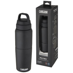 Bouteille MultiBev de 500 ml en acier inoxydable à isolation sous vide et gobelet de 350 ml