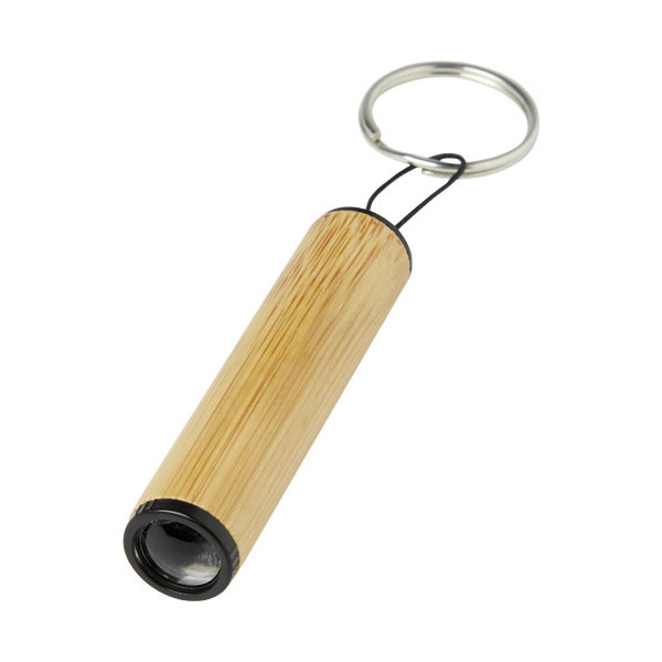 Porte-clés Cane en bambou avec lumière