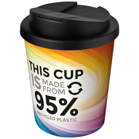 Gobelet avec isolation Brite-Americano Espresso Recycled de 250 ml et anti-déversement