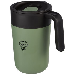 Tasse Nordia de 400 ml recyclée à double paroi