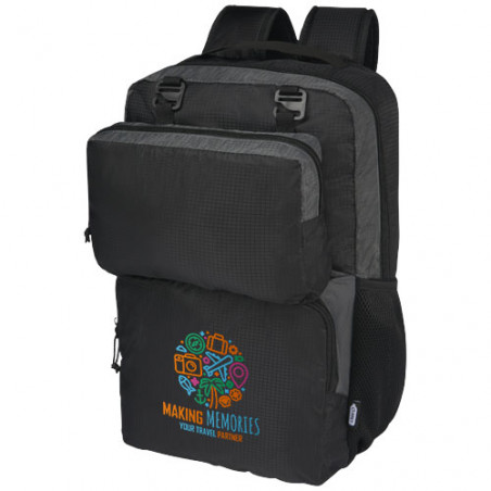 Sac à dos pour ordinateur portable Trailhead de 14 L recyclé GRS bicolore 15 pouces
