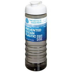 Bouteille de sport H2O Active® Eco Treble de 750 ml avec couvercle à bascule