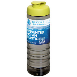 Bouteille de sport H2O Active® Eco Treble de 750 ml avec couvercle à bascule