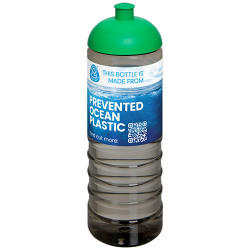 Bouteille de sport H2O Active® Eco Treble de 750 ml avec couvercle dôme