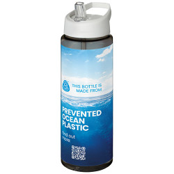 Bouteille de sport H2O Active® Eco Vibe de 850 ml avec couvercle à bec verseur