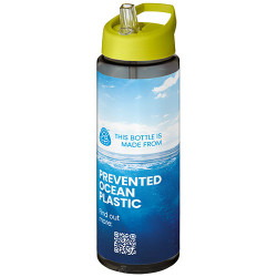 Bouteille de sport H2O Active® Eco Vibe de 850 ml avec couvercle à bec verseur