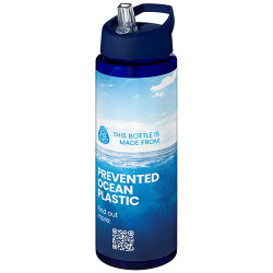 Bouteille de sport H2O Active® Eco Vibe de 850 ml avec couvercle à bec verseur