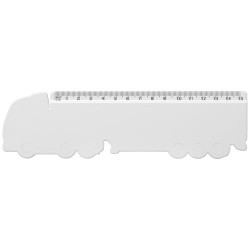 Règle Tait de 15 cm en plastique recyclé en forme de camion