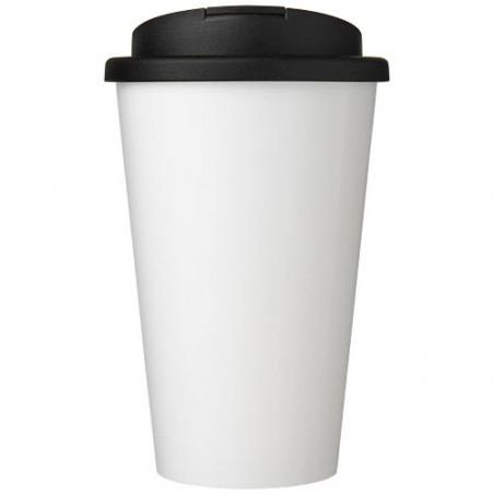 Gobelet avec isolation Brite-Americano® Recycled de 350 ml et anti-déversement