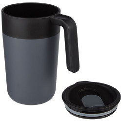 Tasse Nordia de 400 ml recyclée à double paroi