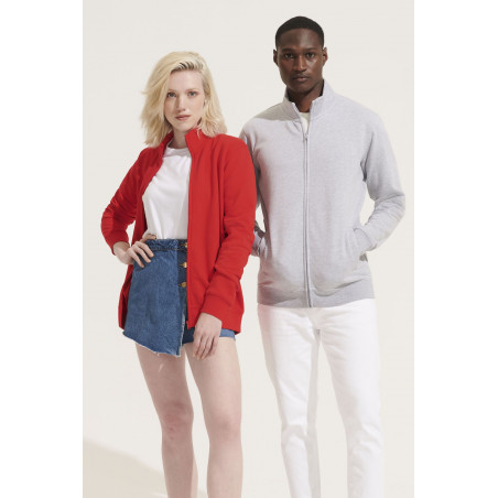 Sweat-shirt zippé Sol's Cooper - Vêtement personnalisable homme femme