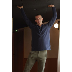 Polo Manches Longues Homme Sol's Neoblu Owen LSL - Personnalisable