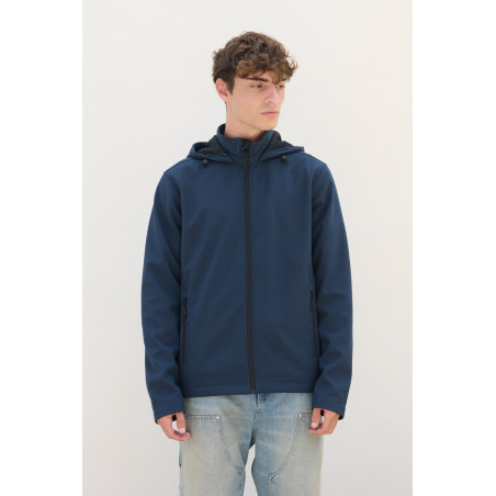 Softshell à capuche homme Sol's Race - Veste technique personnalisable