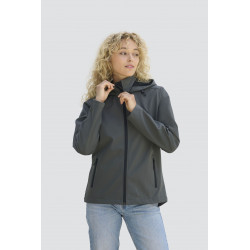 Sol's Race Hooded Women - Softshell Femme à Capuche Personnalisable