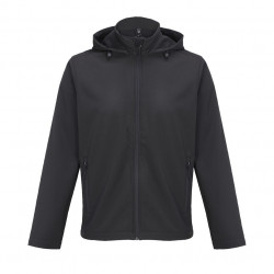 Softshell à capuche homme Sol's Race - Veste technique personnalisable