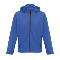 Softshell à capuche homme Sol's Race - Veste technique personnalisable