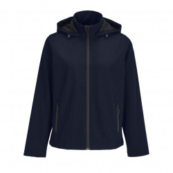 Sol's Race Hooded Women - Softshell Femme à Capuche Personnalisable