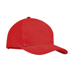 Casquette Sol's Tekapo - Casquette 6 panneaux structurée unisexe