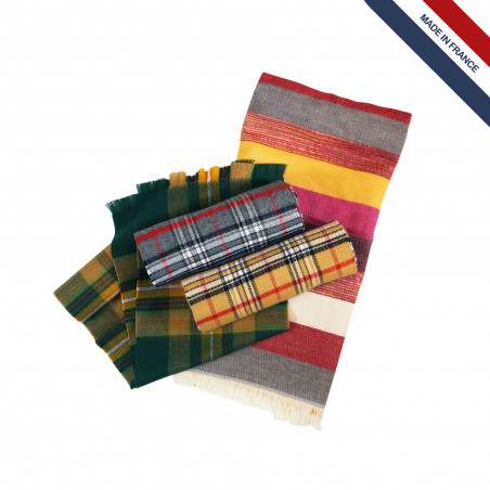 Echarpe jacquard bio 125g