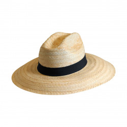 Chapeau paille blanche