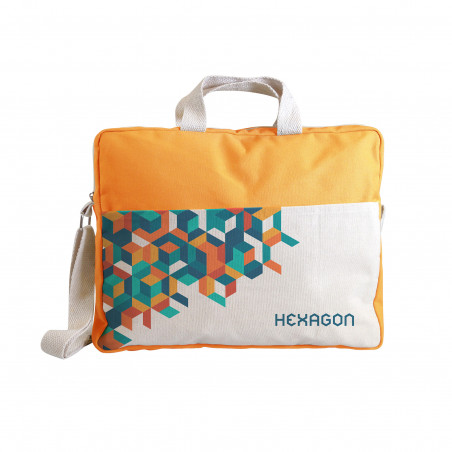 Besace zippée coton 240g