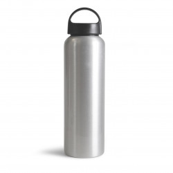Bouteille 750 ml aluminium bouchon noir BOTL6