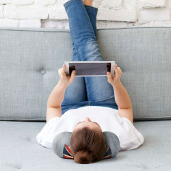 Coussin microbilles multifonctions PLUMPIDOO NOMADE