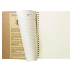 Carnet à spirales WOODNOT