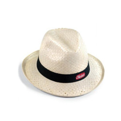 Chapeau paille blanche DOULOS DOU01