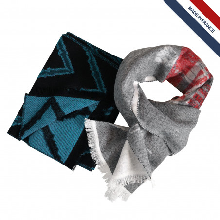 Echarpe jacquard 280g