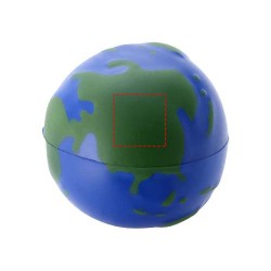 Balle anti-stress globe terrestre