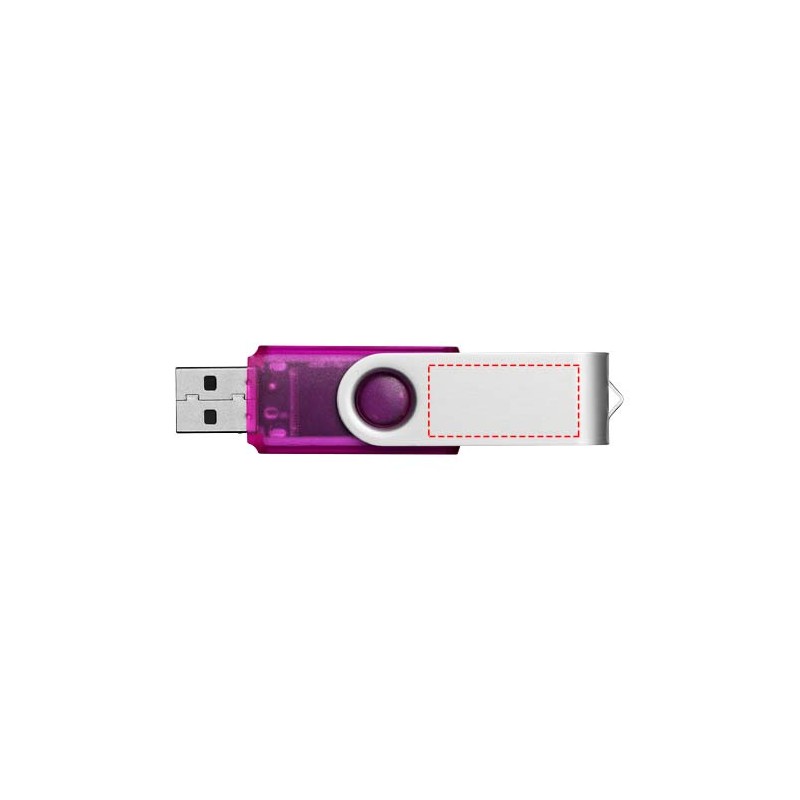 Clé USB 4 Go Rotate-metallic - Capkdo Objet publicitaire