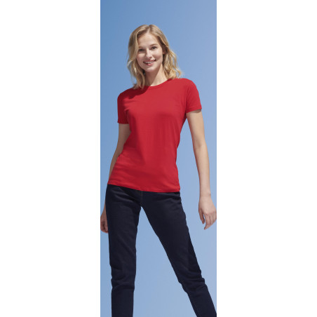 Tee-Shirt Femme Col Rond...