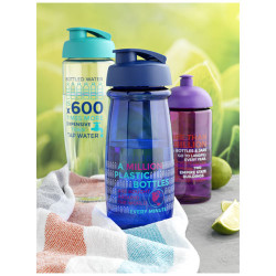 Bouteille de sport H2O Active® Pulse 600ml avec couvercle à clapet