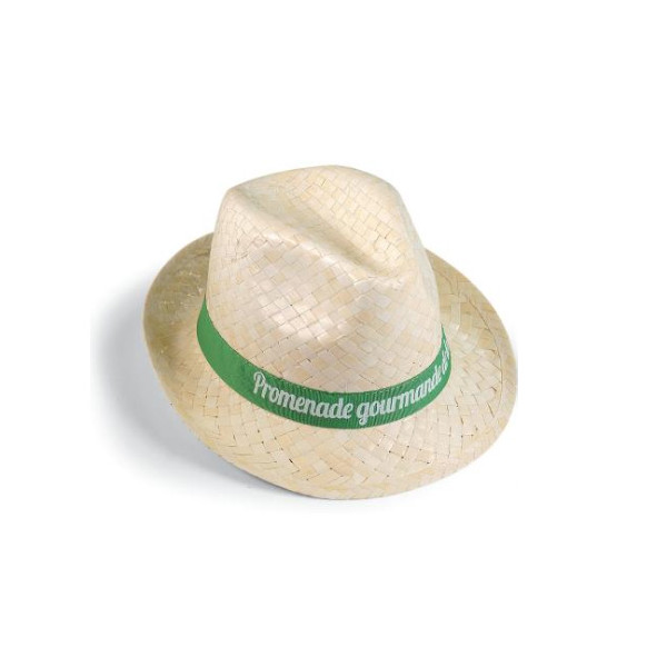 Chapeau paille blanche DOULOS DOU02
