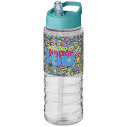 Bouteille de sport H2O Active® Treble 750ml couvercle verseur 